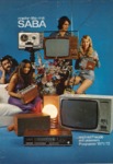 Catalogue 1971/72 Saba Allemagne
