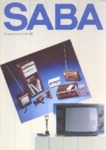 Catalogue 1983 Saba Allemagne
