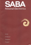 Personnal Electronics 1995 Saba Allemagne