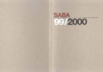 Catalogue 1999/2000 Saba Allemagne