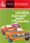 Grundig autoradio Allemagne