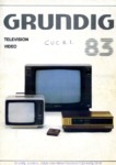Grundig Catalogue France 1983