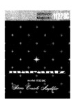 Marantz 1122 DC • Manuel de service