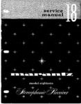 Marantz 18 (Eighteen) • Manuel de service