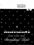 Marantz 23 (Twenty Three) • Manuel de service