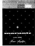 Marantz 300 DC • Manuel de service