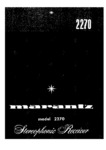 Marantz 2270 • Manuel de service