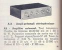 Acoustic Research Amplifier • Le Haut-Parleur numéro spécial août 1969