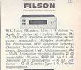 Filson TS 5 • Catalogue - Le Haut-Parleur numéro spécial 1969