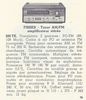 Fisher 500-TX • Catalogue - Le Haut-Parleur numéro spécial août 1969
