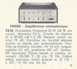 Fisher TX-50 • Catalogue - Le Haut-Parleur numéro spécial août 1969