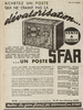 S.F.A.R. - Orchestral 635 Publicité - L’Œuvre  29 avril 1935