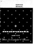 Marantz 4230 • Manuel de service