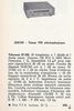 Jason JS 300 • Catalogue - Le Haut-Parleur - numéro spécial 1969