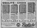 Radiola Publicité L’Écho d’Alger, 11 mars 1933