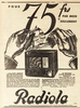 Radiola Publicité La Dépêche, 9 octobre 1935