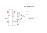 Cochet AL 1 • Schémas alimentation et circuit amplificateur