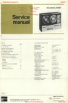 Manuel de service - Service manual