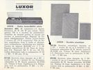 Luxor Radio SH 102 • Catalogue - Le Haut-Parleur numéro spécial 1969
