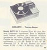 Marantz SLT-12 U • Catalogue - Le Haut-Parleur numéro spécial 1969