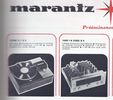 Marantz SLT-12 U et 10 B • Extrait de catalogue