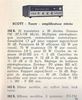 H.H. Scott Stereomaster 342 B et 382 B Extrait de catalogue