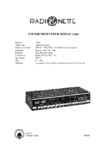 Radionette Soundmaster 45 De Luxe • Schéma et caractéristiques