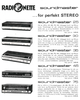 Radionette Soundmaster 25, 30, 35, 45 et 75 • Publicité danoise