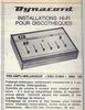 Dynacord SME 100 Disc-O-Mix • Publicité 1970