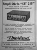 Merlaud STT 215 • Publicité magazine de 1966