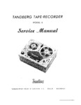 Tandberg  Series 6 Stereo Manuel de service