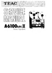 Teac A-6100 MK II • Manuel de service