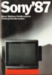 Sony Catalogue 1987