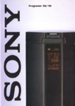 Sony Catalogue 1988-89