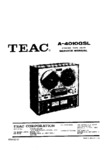 Teac A-4010 GSL • Manuel de service
