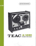 Teac A-1230 • Manuel de service