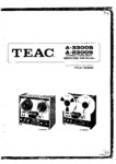 Teac A-2300 S et A-3300 S • Manuel de service