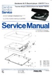 Philips 22 AF 887 Manuel de service
