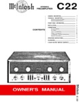McIntosh   C 22  Mode d’emploi