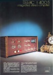 Revac I 400 S • Extrait de catalogue