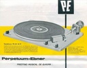 Perpetuum-Ebner PE 34 • Extrait de catalogue espagnol