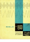MBLE Condensateurs Variables 1958