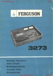 Ferguson 3273 • Mode d'emploi