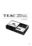 Teac A-350, A-110, A-120 et A-330 • Manuel de service