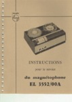 Philips EL 3552 /00A Manuel de service