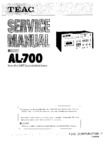 Teac AL-700 • Manuel de service