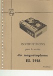 Philips  EL 3558  Manuel de service (français)