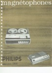 Philips Catalogue magnétophones 1966
