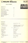 Philips N 4307 • Manuel de service (allemand, 14 pages)