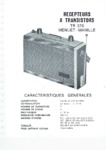 Cont. Edison TR576, Grammont Menuet, Ribet Desjardins Manille, Manuel